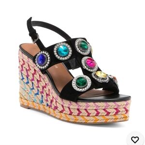 KURT GEIGER LONDON Charing wedge heel, size 39 (8.5 US)